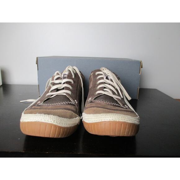 Cushe Men's Dark Brown Leather Sneakers Size 11 Sneakers Minimal UM00276 - Picture 3 of 8